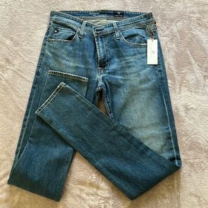 AG Adriano Goldschmied Men Dark Medium Washed Jeans - Size 32